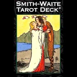 Smith-Waite Tarot Deck Borderlesa edition 84 card deck new